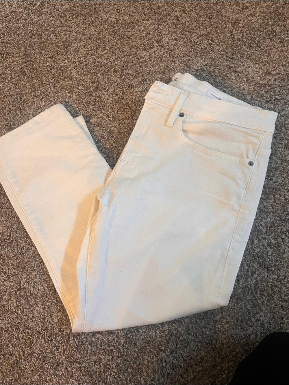 Men’s FRAME White Jeans